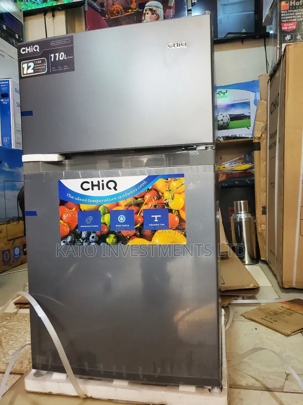 Chiq 120litrs Double Door