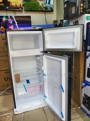 Chiq 150litrs Double Door Gray