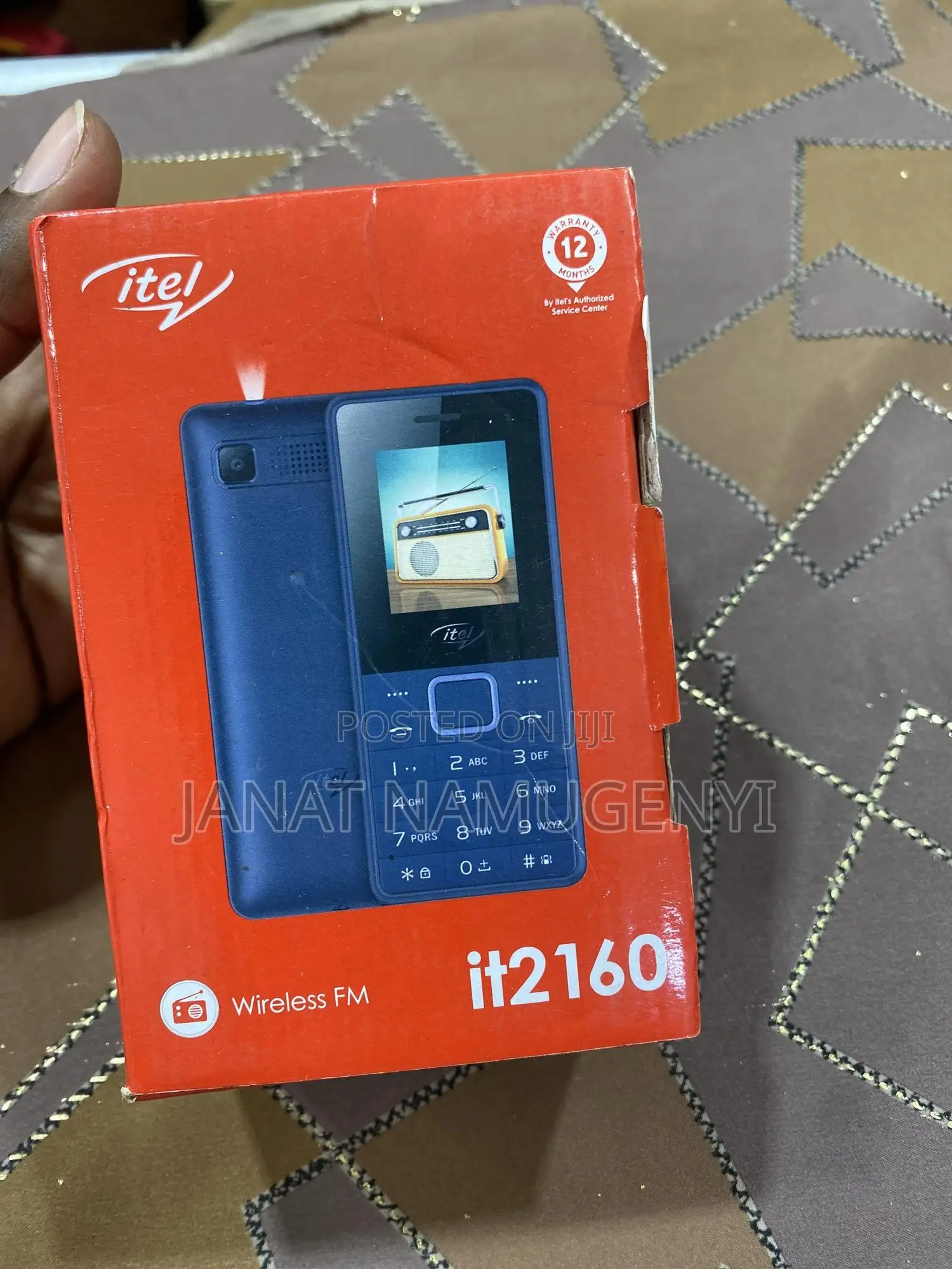 New Itel it2160 32 GB Black