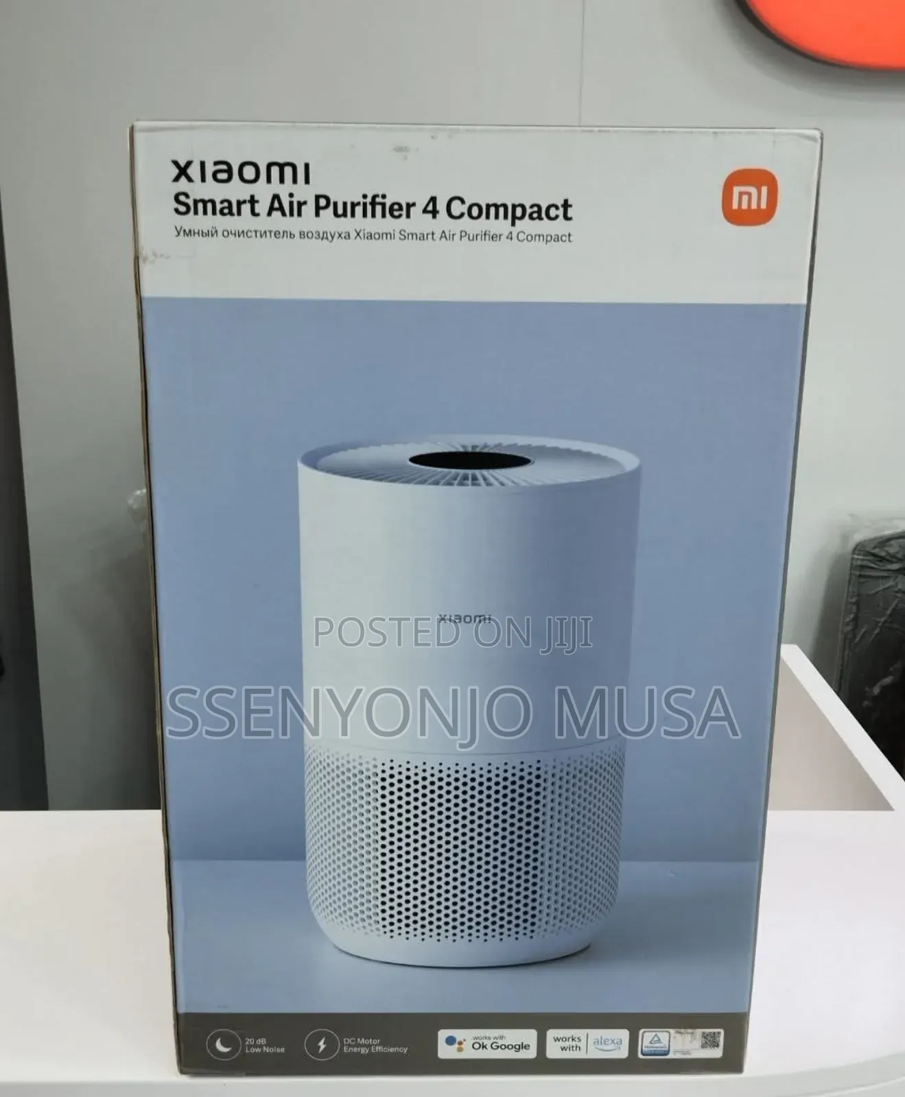 Xiaomi Mi Air Purifier 4 Compact, White, Eu Version