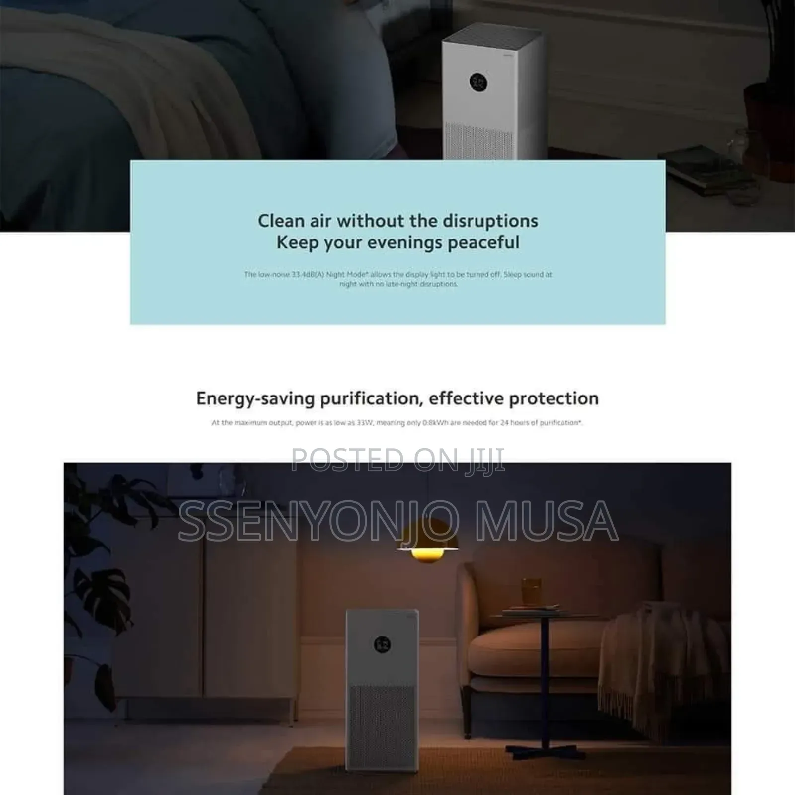 Xiaomi Smart Air Purifier 4 Lite, Voice Control, Oled Touch-