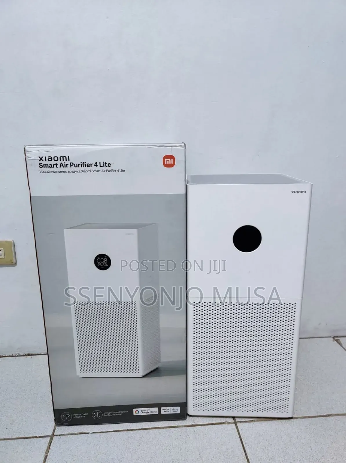 Xiaomi Smart Air Purifier 4 Lite, Voice Control, Oled Touch-