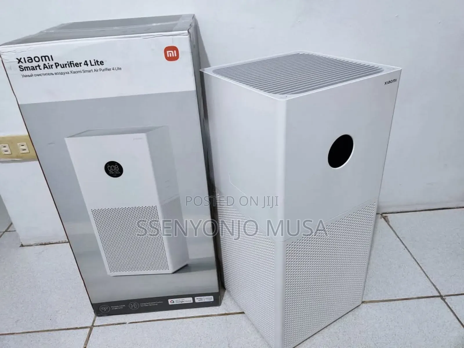 Xiaomi Smart Air Purifier 4 Lite, Voice Control, Oled Touch-