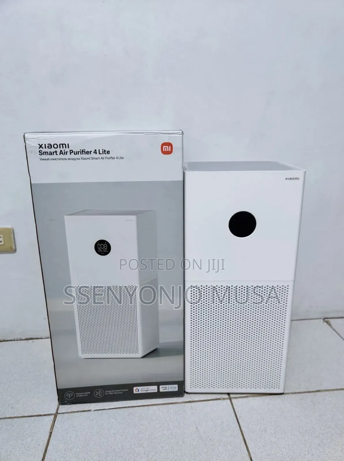 Xiaomi Smart Air Purifier 4 Lite, Voice Control, Oled Touch-