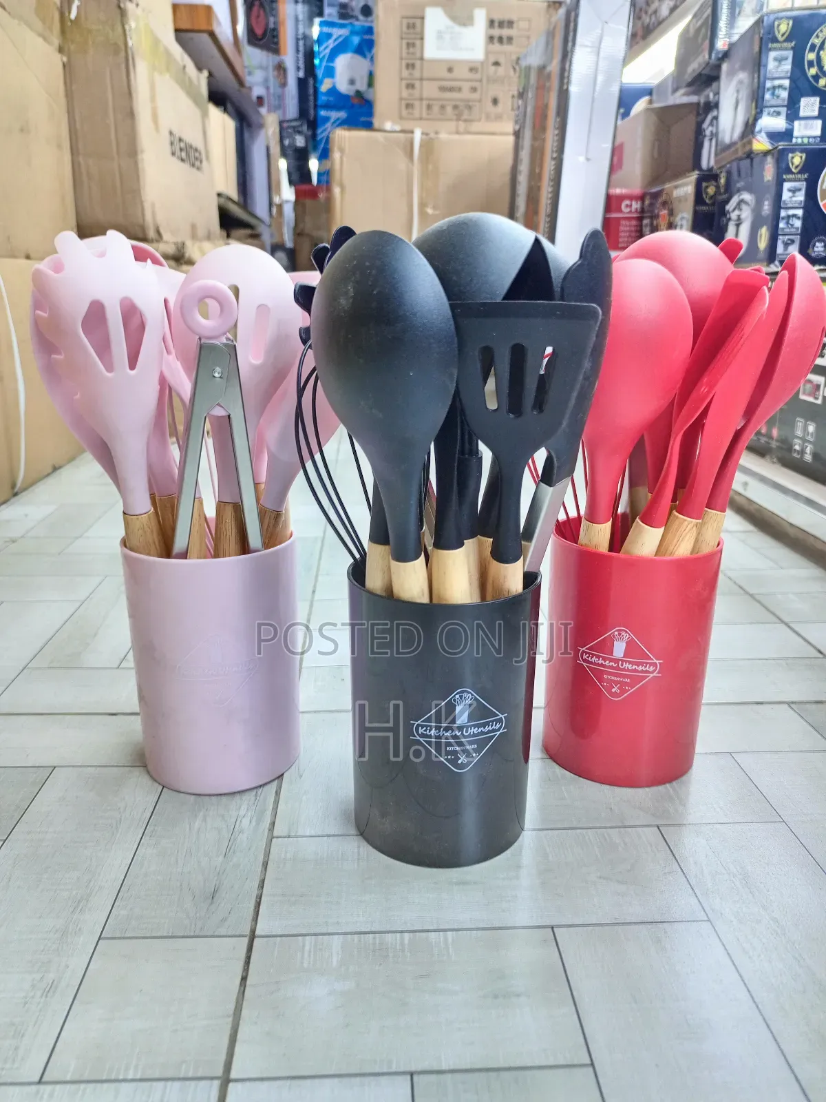 Silicone Kitchen Utensil Set