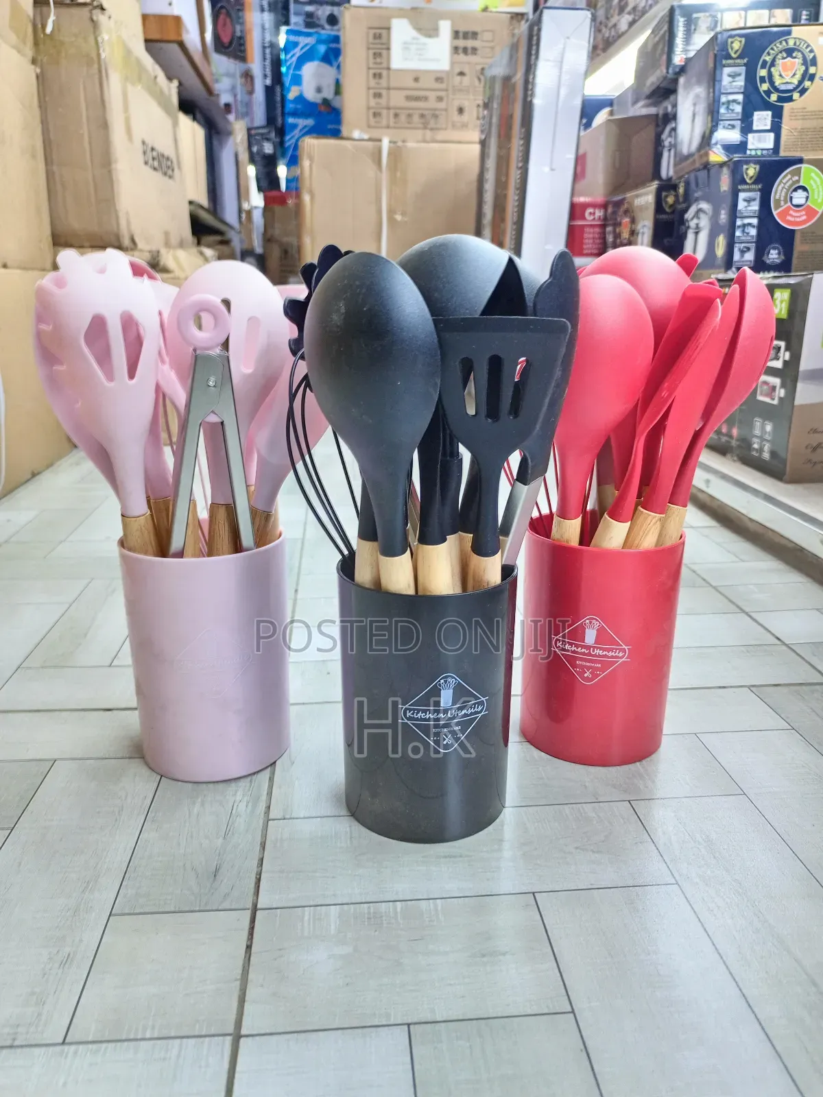 Silicone Kitchen Utensil Set