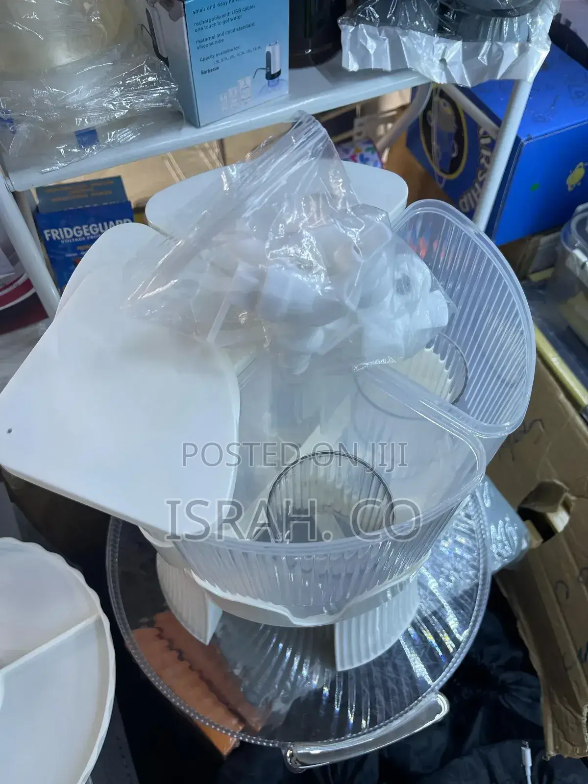Plastic Juice Dispenser 8liters White