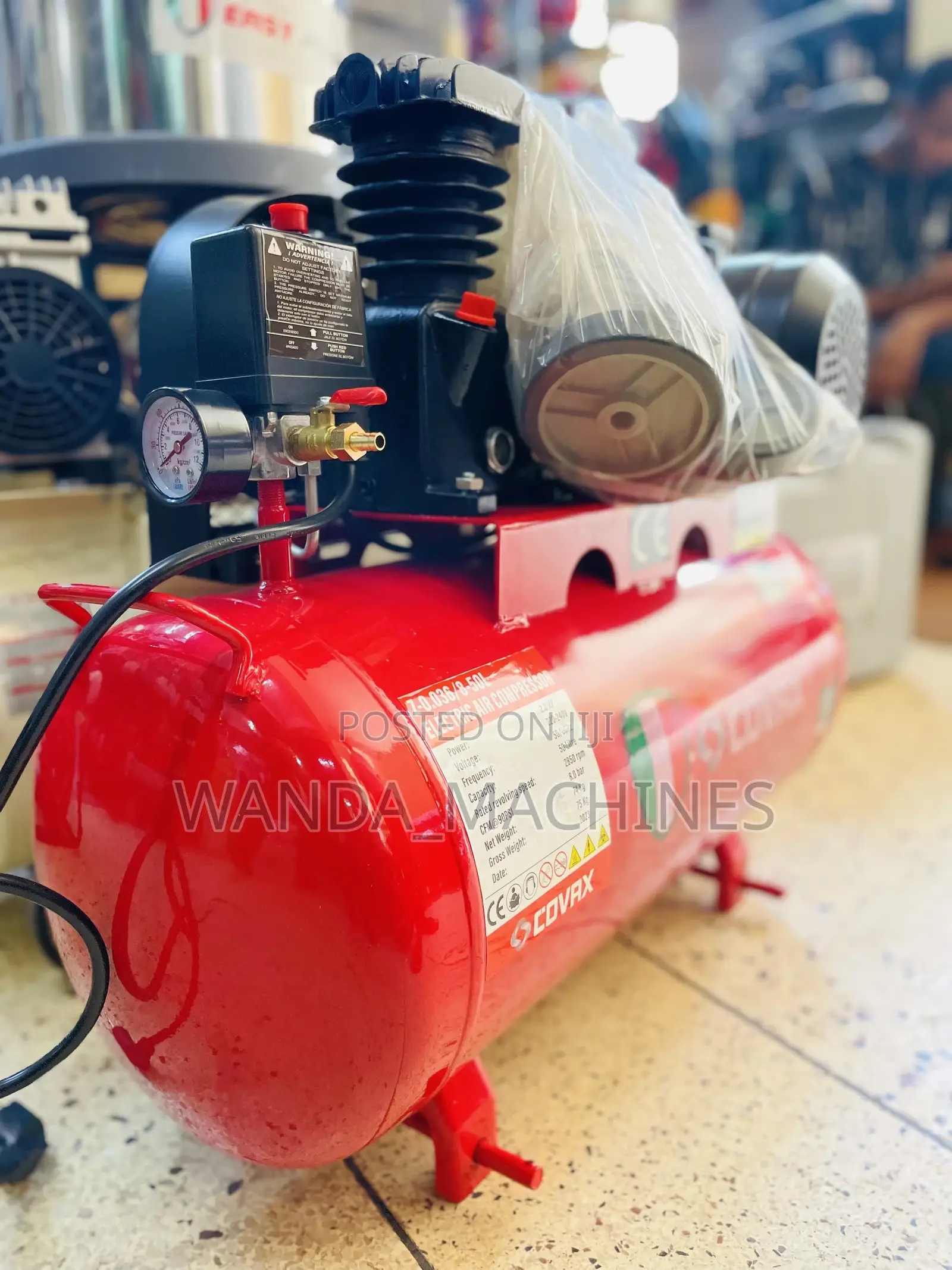 Air Compressor 50L Single Piston