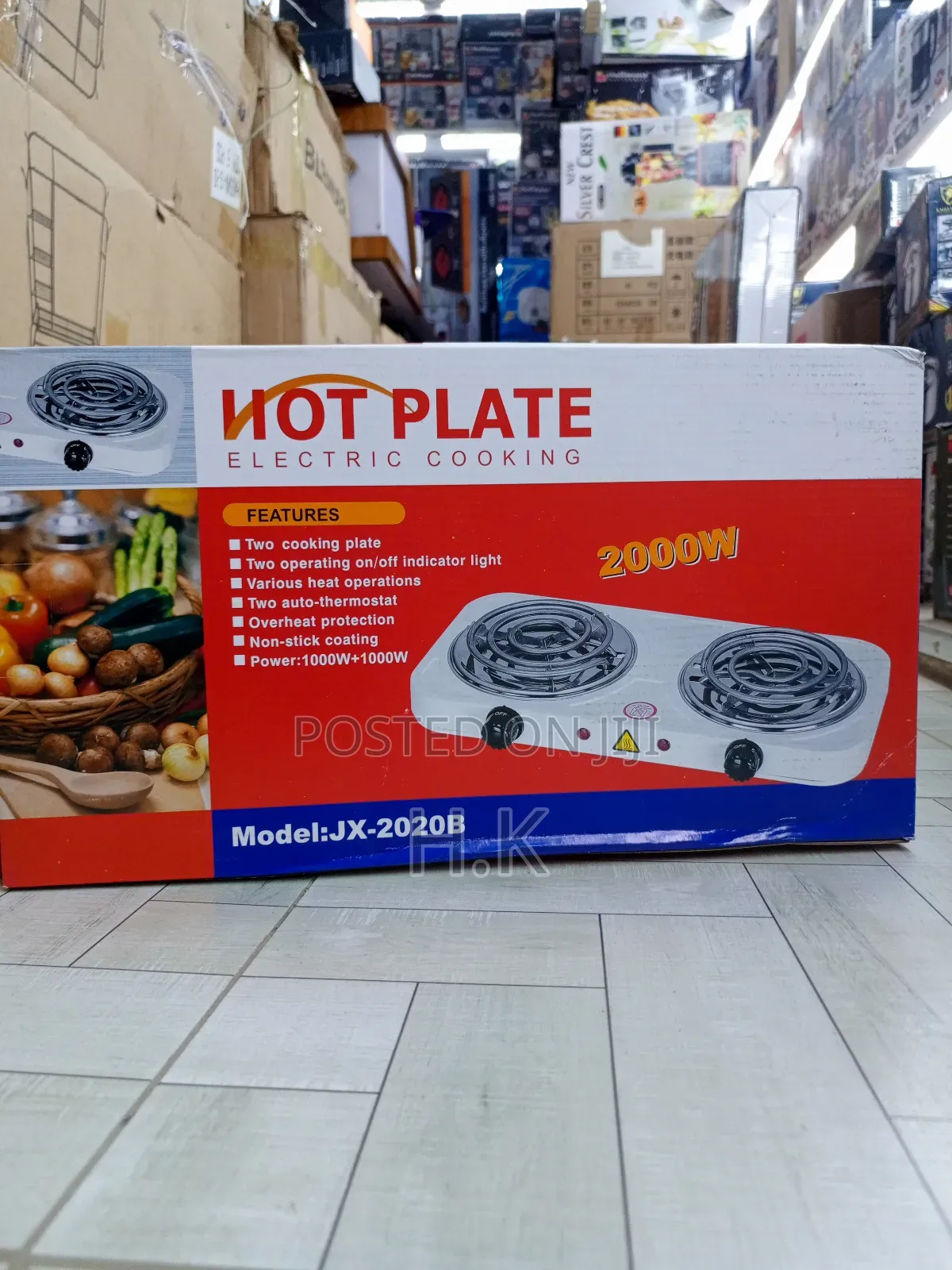 Tokiwa 2000W Electric Cooking Stove