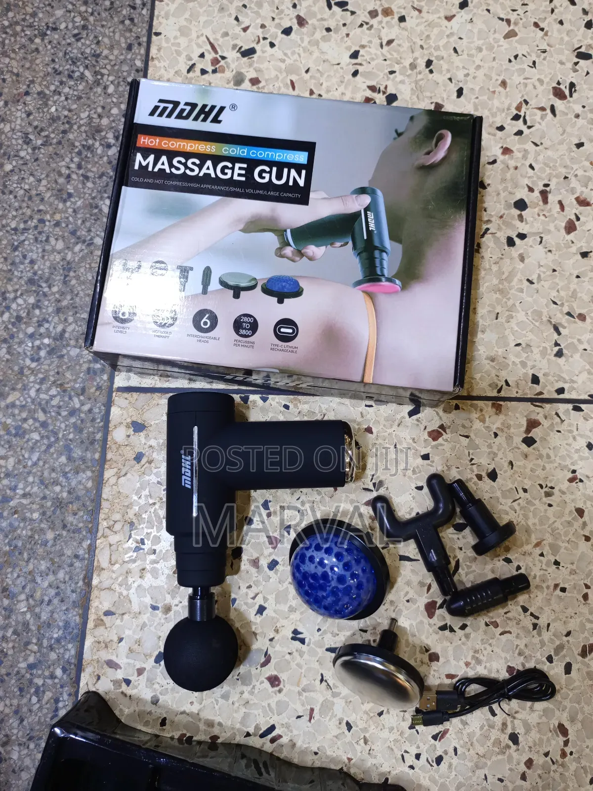 Massage Gun (Hot Cold Compress)
