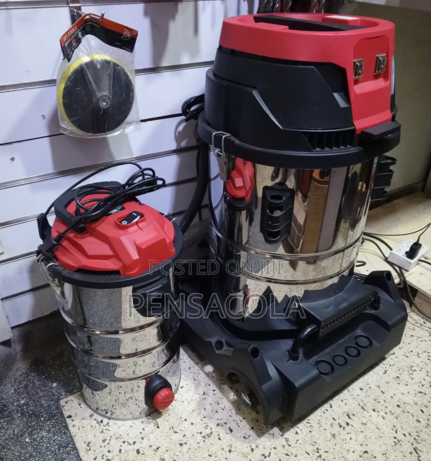 Vaccum Cleaners 30 and 80 Liters
