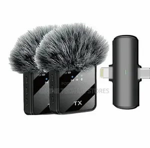 F15-2 2in1 Wireless Lavalier Microphone Type C + I Phone