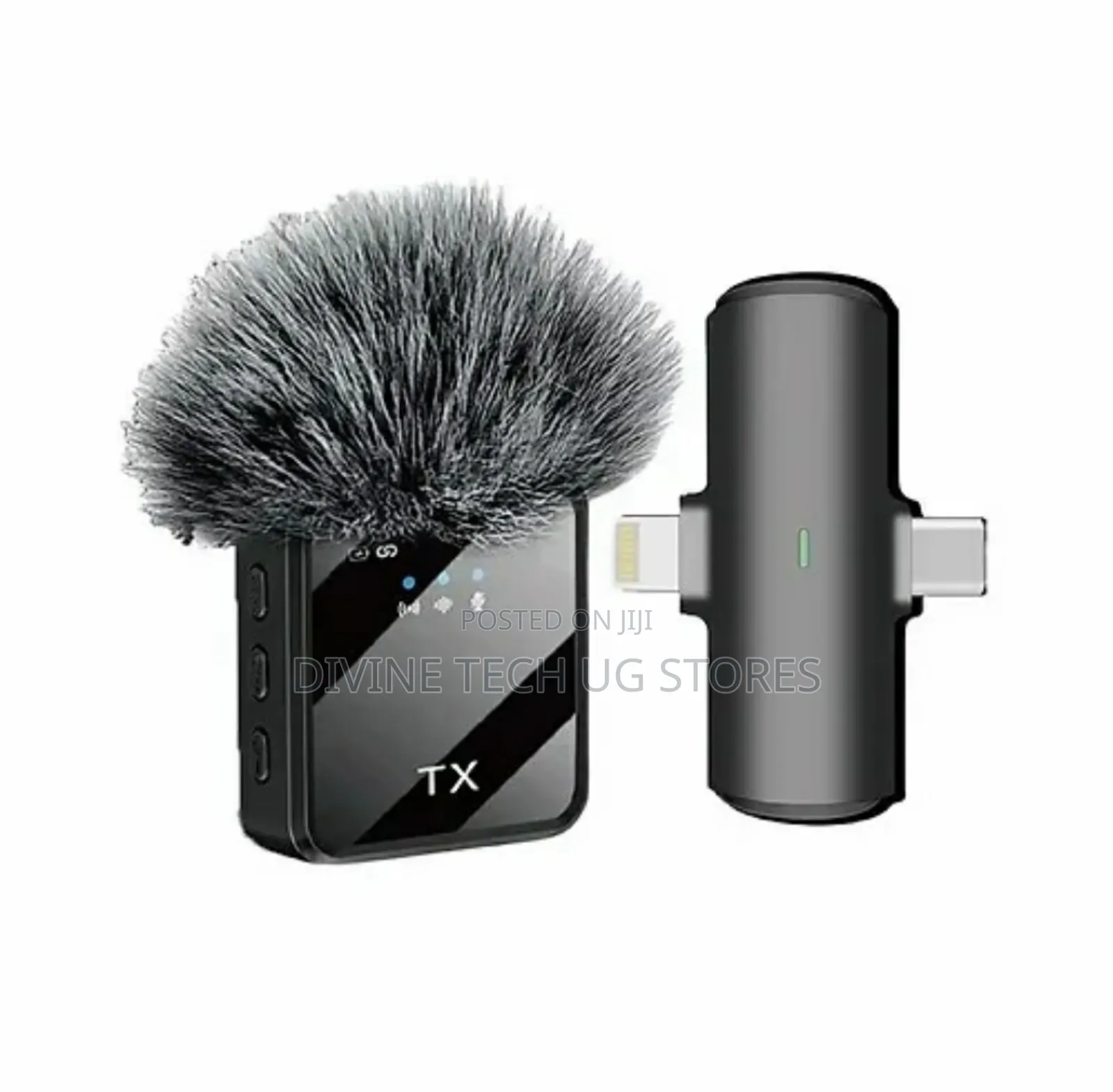 F15-2 2in1 Wireless Lavalier Microphone Type C + I Phone