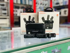 Porodo Lavalier Double Microphone With Charging Case