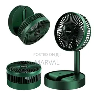 Mini Foldable Fan With Strong Wind for Use at Home