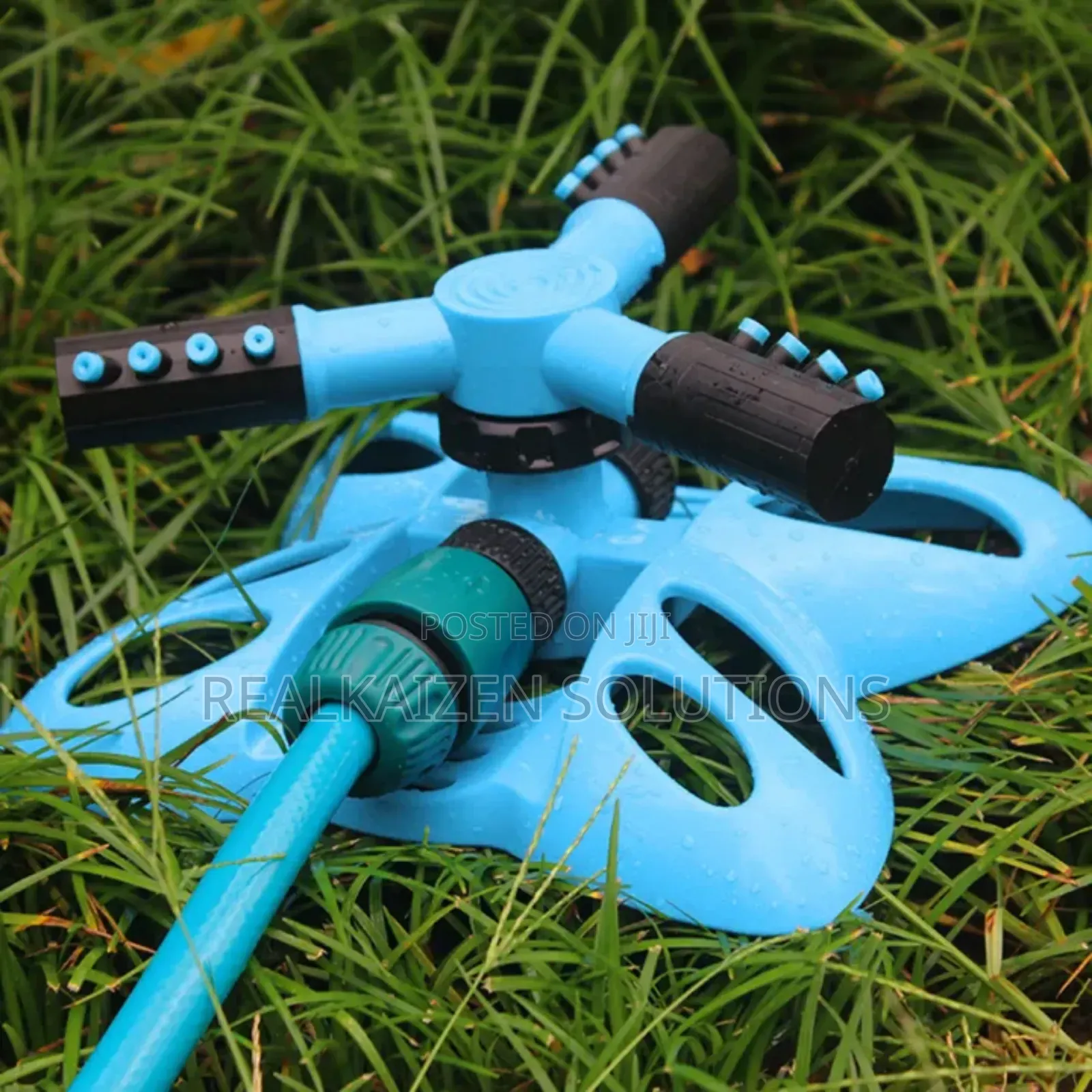 Automatic 360° 3-Arm Rotating Garden Lawn Sprinkler