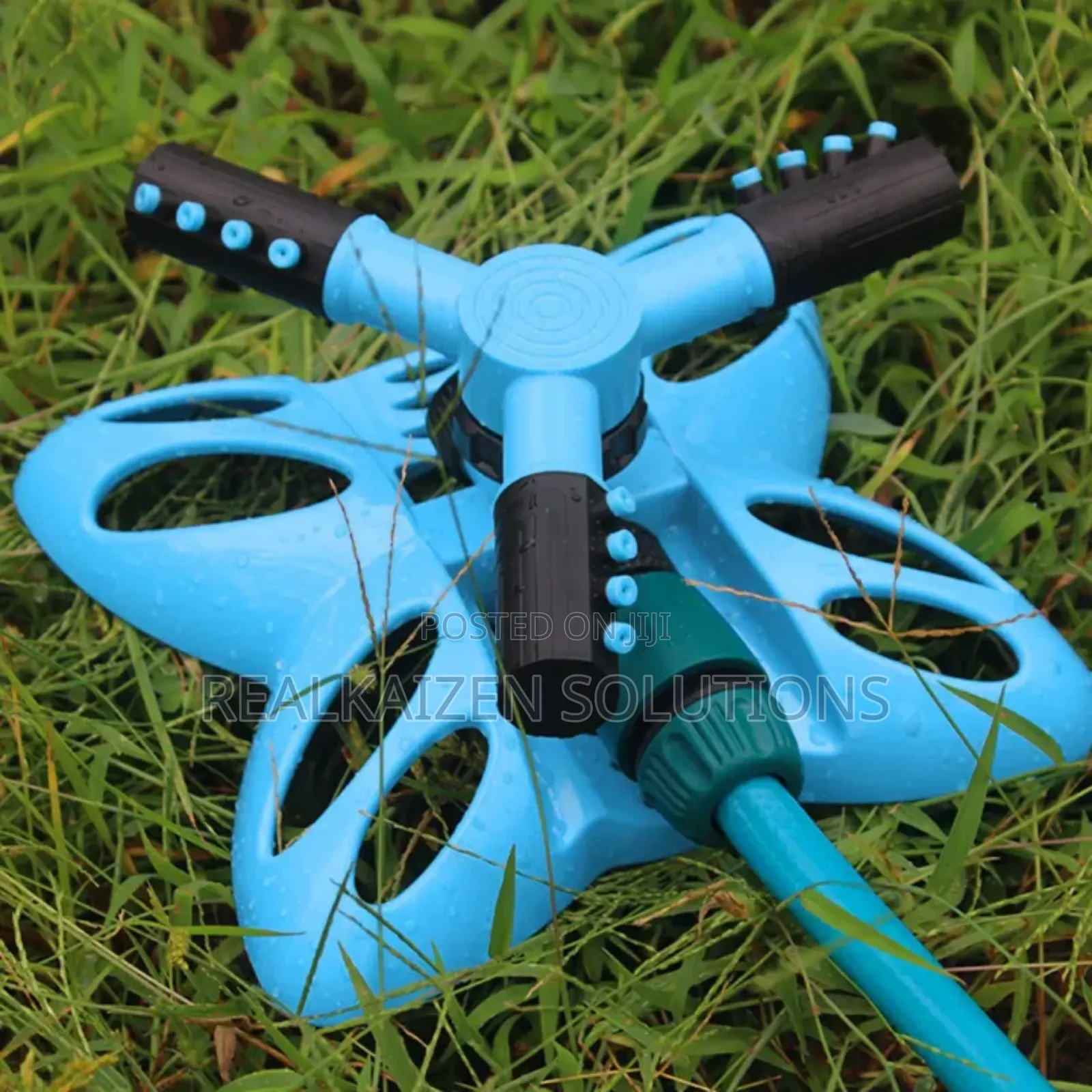 Automatic 360° 3-Arm Rotating Garden Lawn Sprinkler