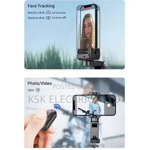 Gimbal Stabilizer Smart Tracking Q18 Monopod Selfie
