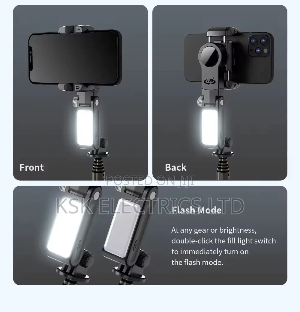 Gimbal Stabilizer Smart Tracking Q18 Monopod Selfie