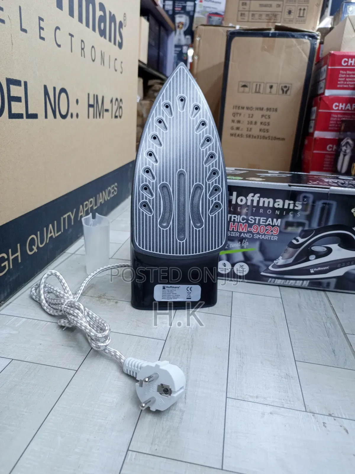 Hoffmans Electronics Electric Steam Iron HM-9029.