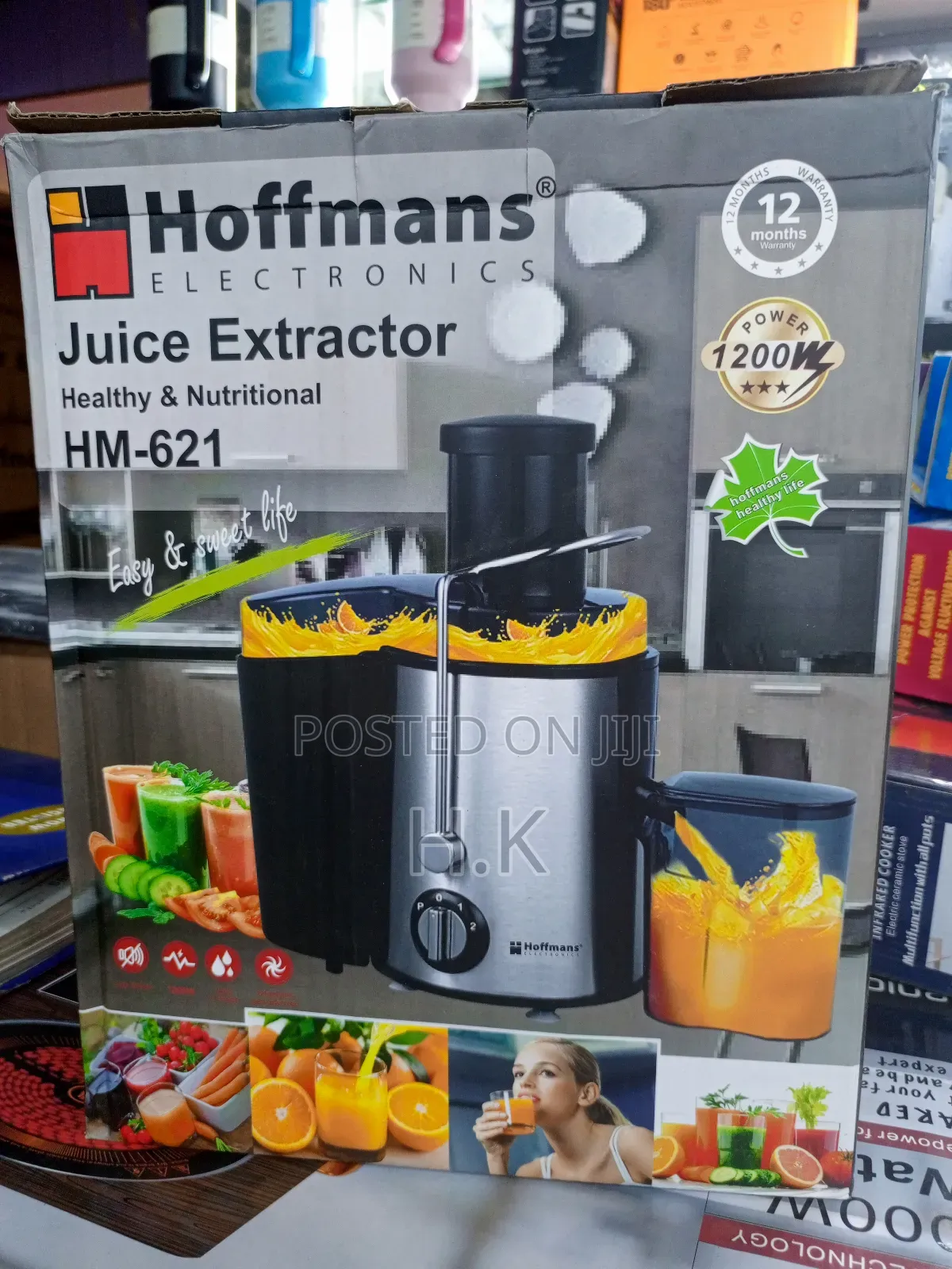 Hoffmans Electronics Juice Extractor, Model HM-621.