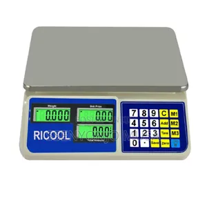 Counting Scale, 66lbs Capacity, 0.002lb Increment,4 Weighing