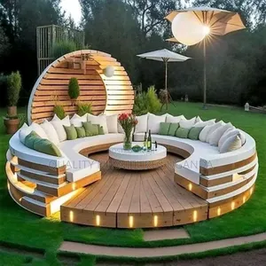 20 Sitter Wooden Sofa Set