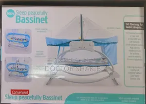 Comfortable Baby Bassinet With Net