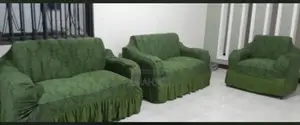 Green Elastic Chair Covers