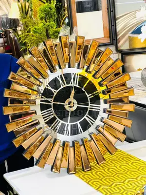 Well Designed Roman Numeros Wall Clock
