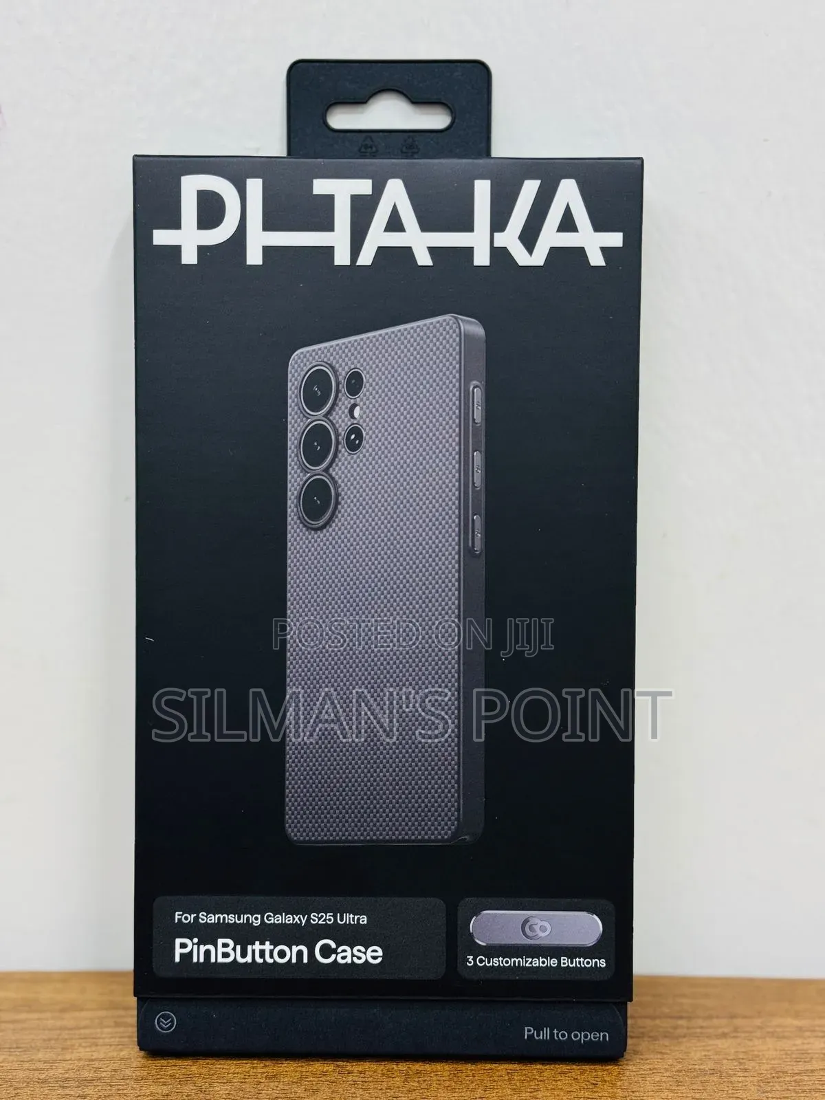 Pitaka Pin Button Case for S25 Ultra