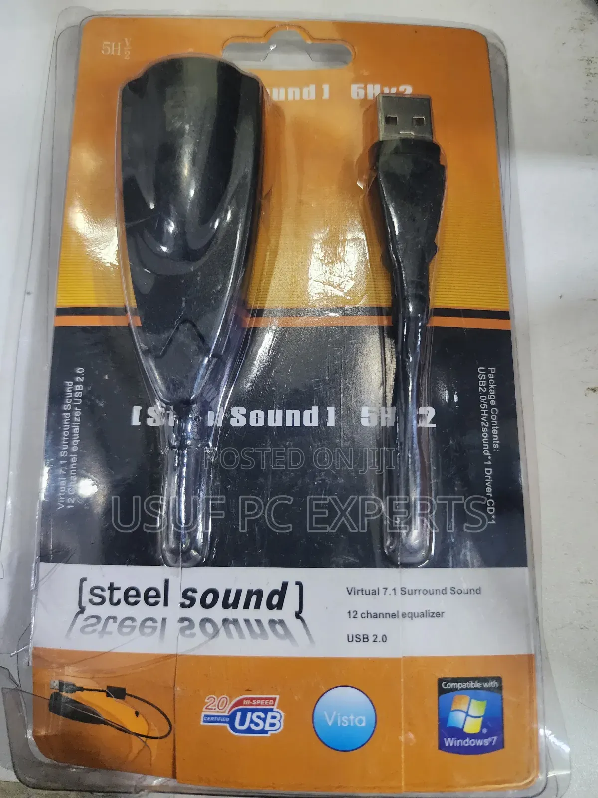 Usb Sound Card V7.1 With Microphone
