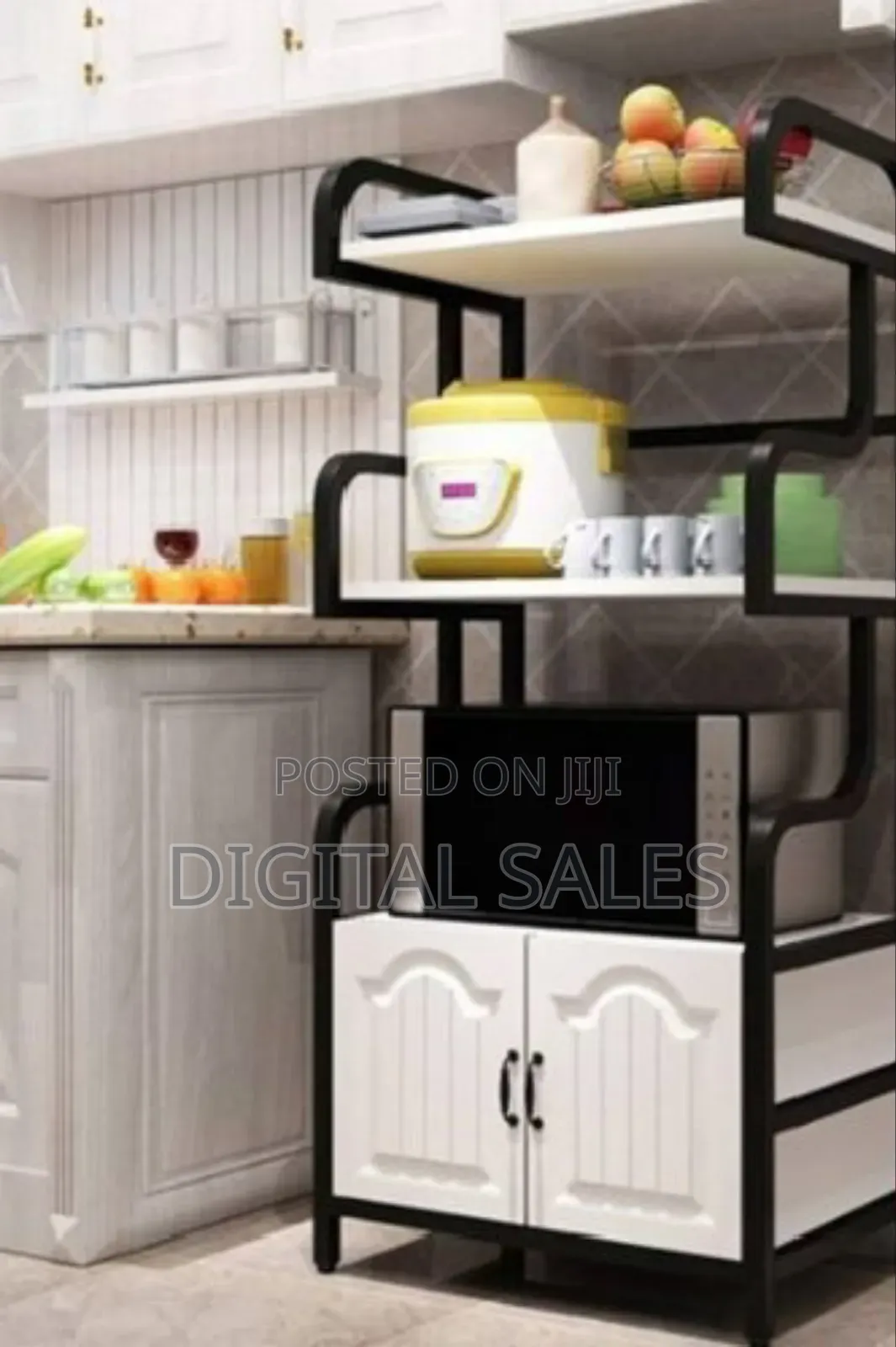 3 Cabinent Kitchen Rack Storage
