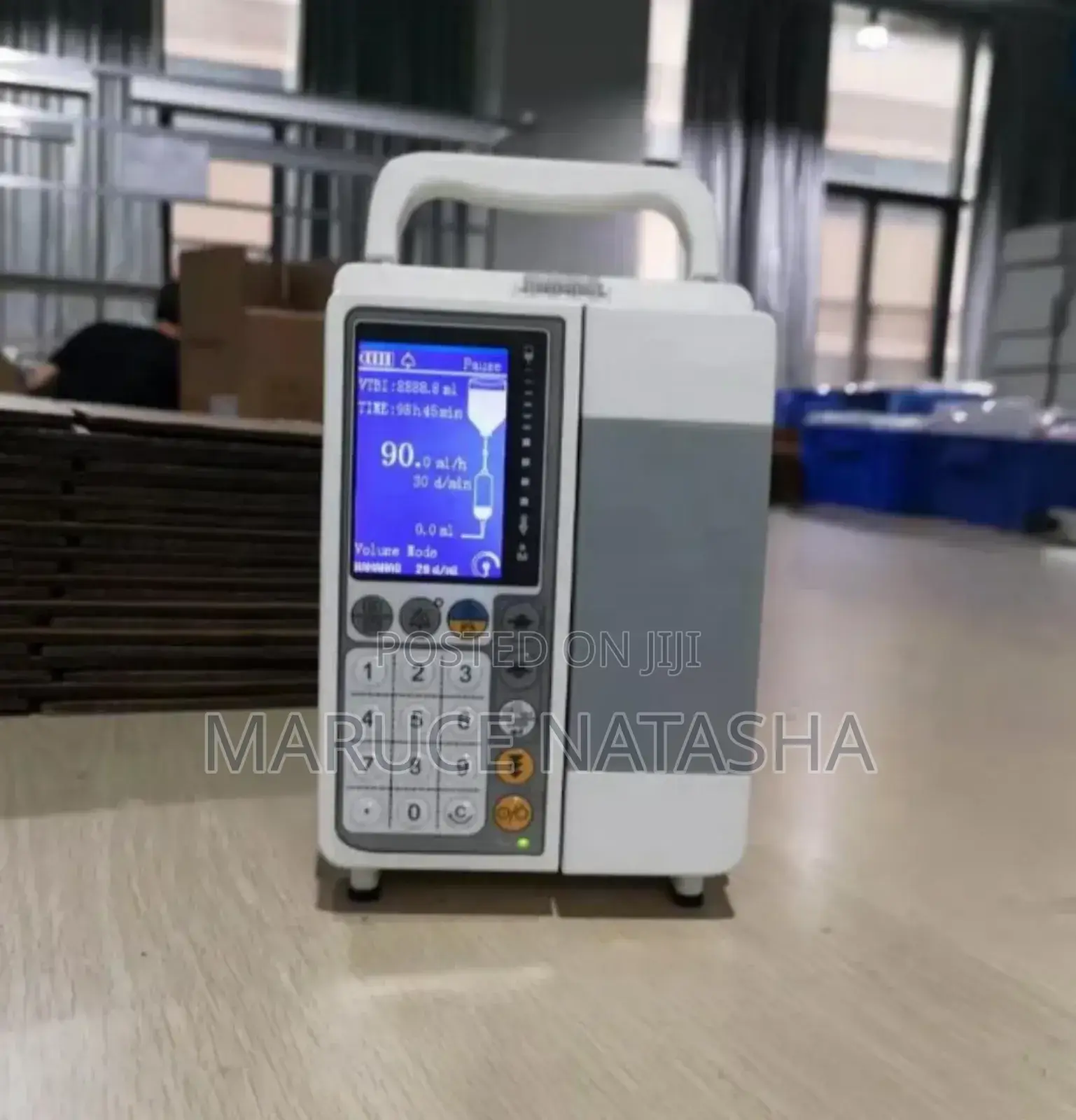 Portable IV Syringe Infusion Pump