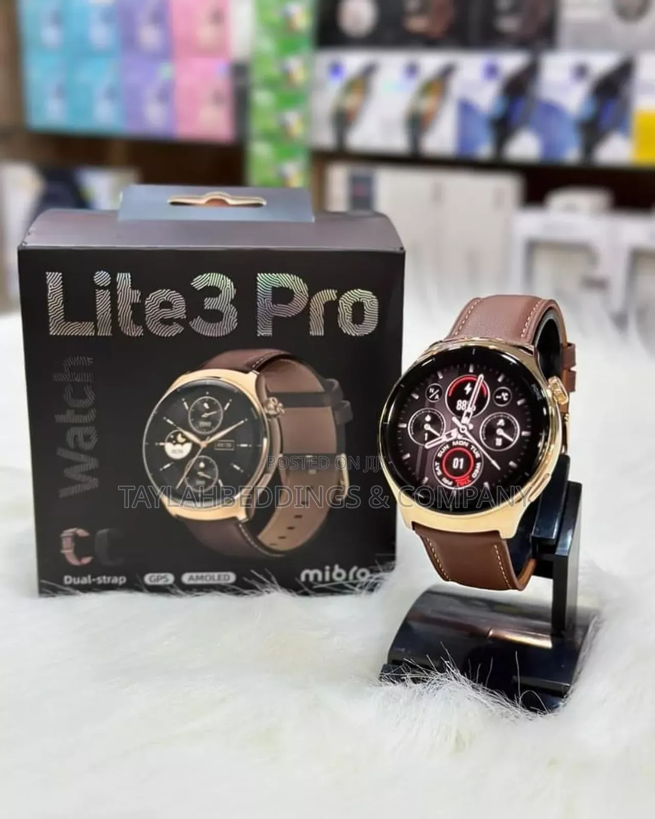 Mibro Lite3 Pro Smartwatch GPS Bluetooth Call (Gold)