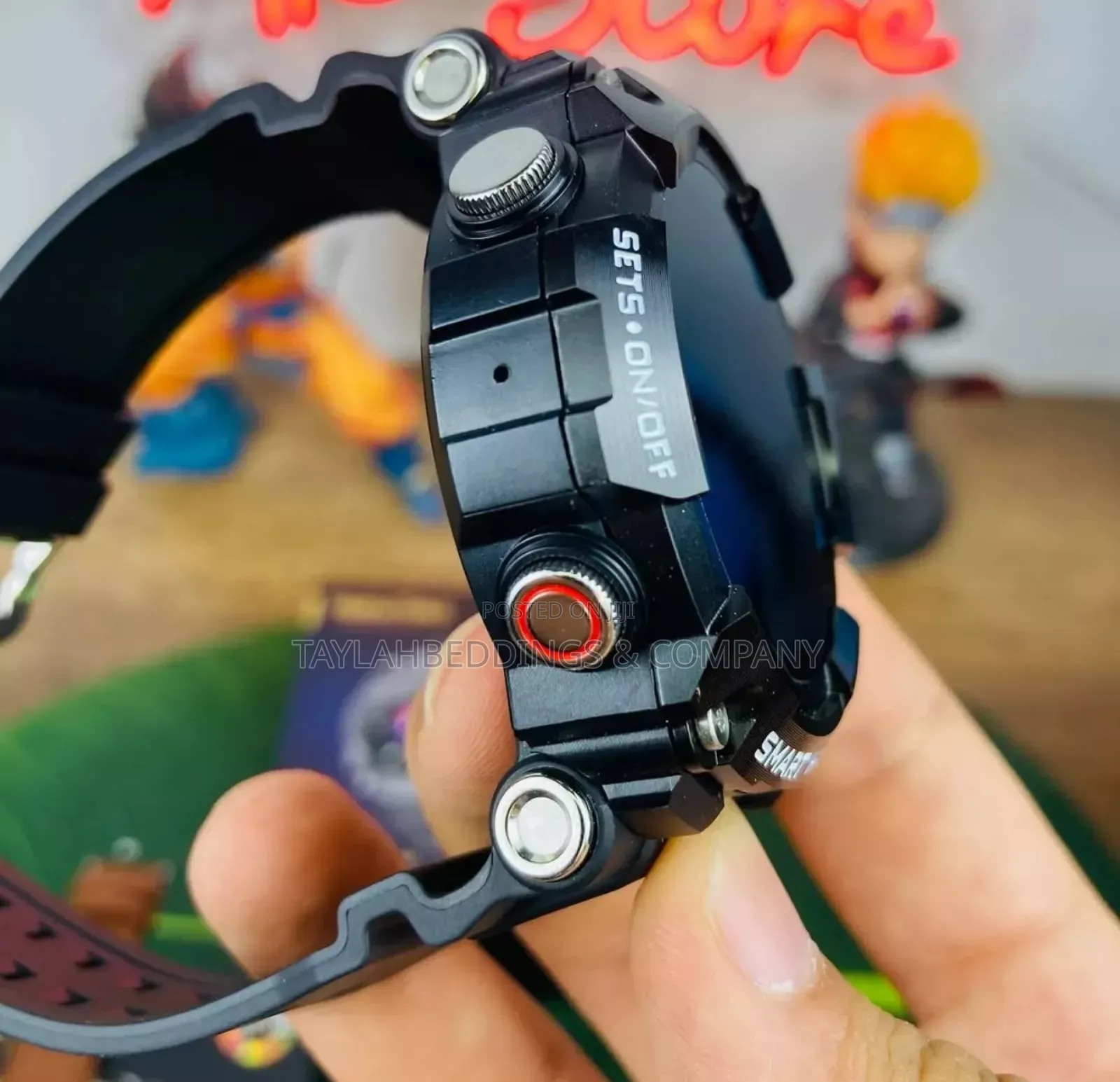 Haino Teko Germany ST3 AMOLED Smartwatch With Ear Buds