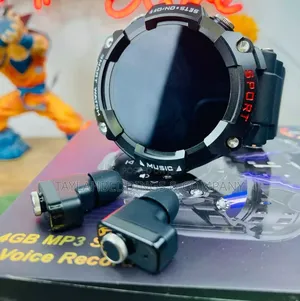 Haino Teko Germany ST3 AMOLED Smartwatch With Ear Buds