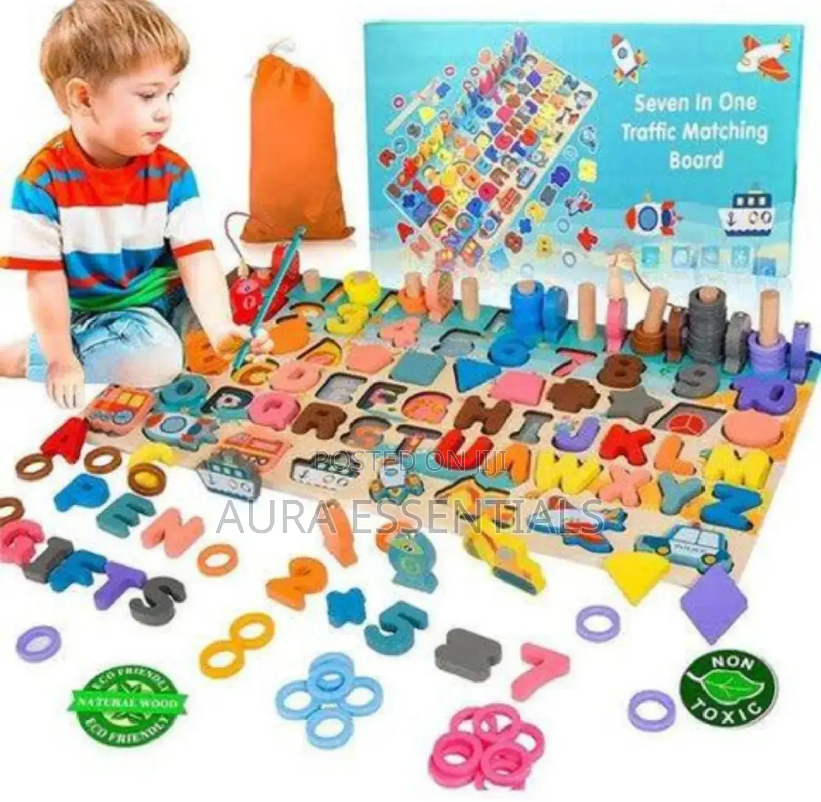 7 in 1 Montessori Kids Educative Puzzle