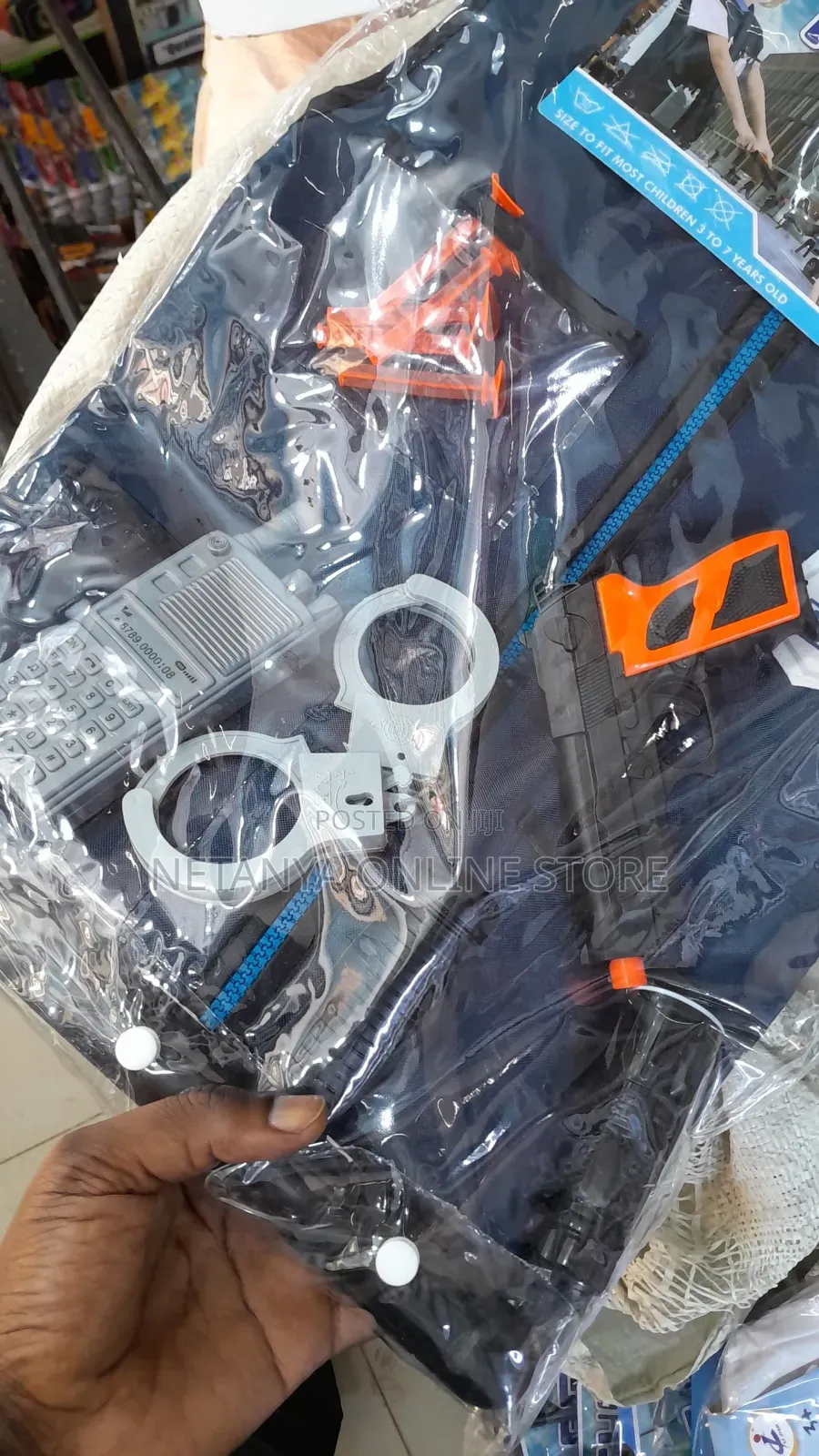 Police Pretend Play Kids Costume