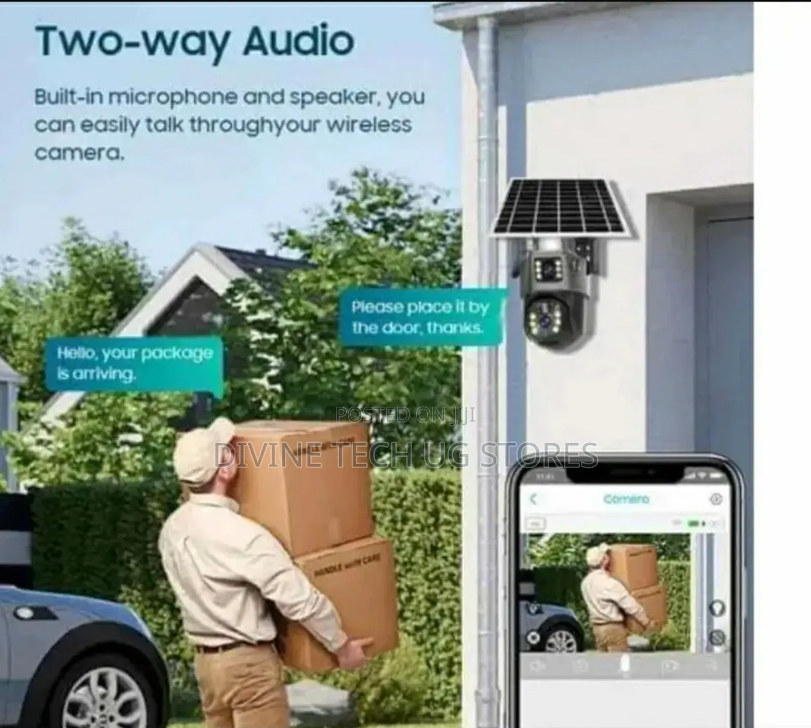 4g Solar Outdoor Ptz Camera -motion Tracker