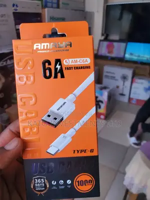 Fast Charging 6A Type C Cable