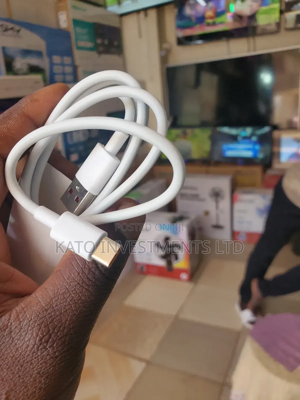Fast Charging 6A Type C Cable