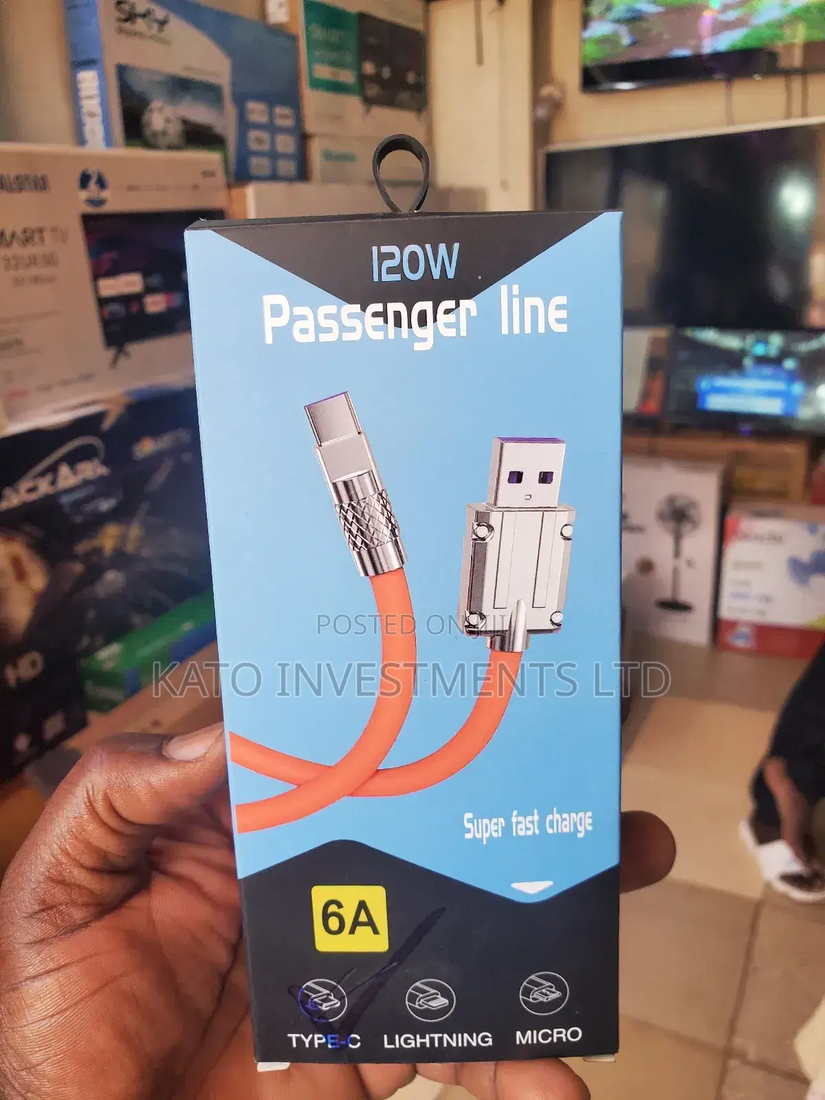 120W Super Fast Charging Cable