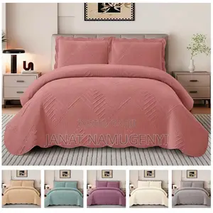 Plain Colored 3 Piece Bedspreads