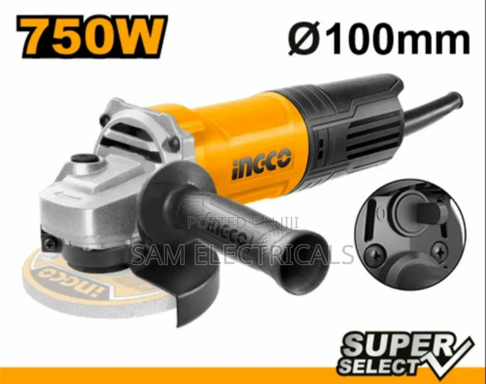 750w Ingco Angle Grinder