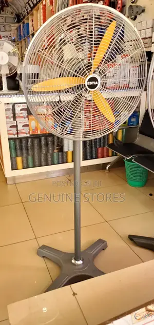 Industrial Stand Fan of Medium Size.