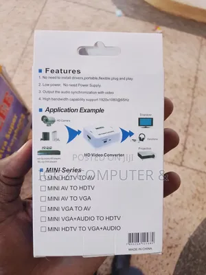 Mini Av2hdmi(Banana to HDMI Converter)