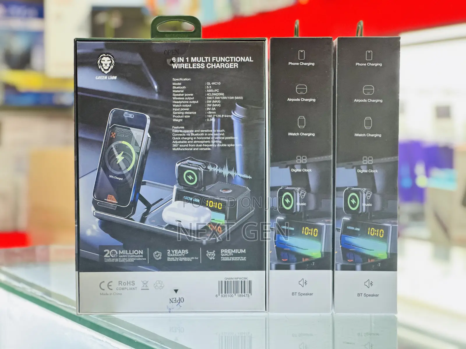 6 in 1 Multifunctional Wireless Charger