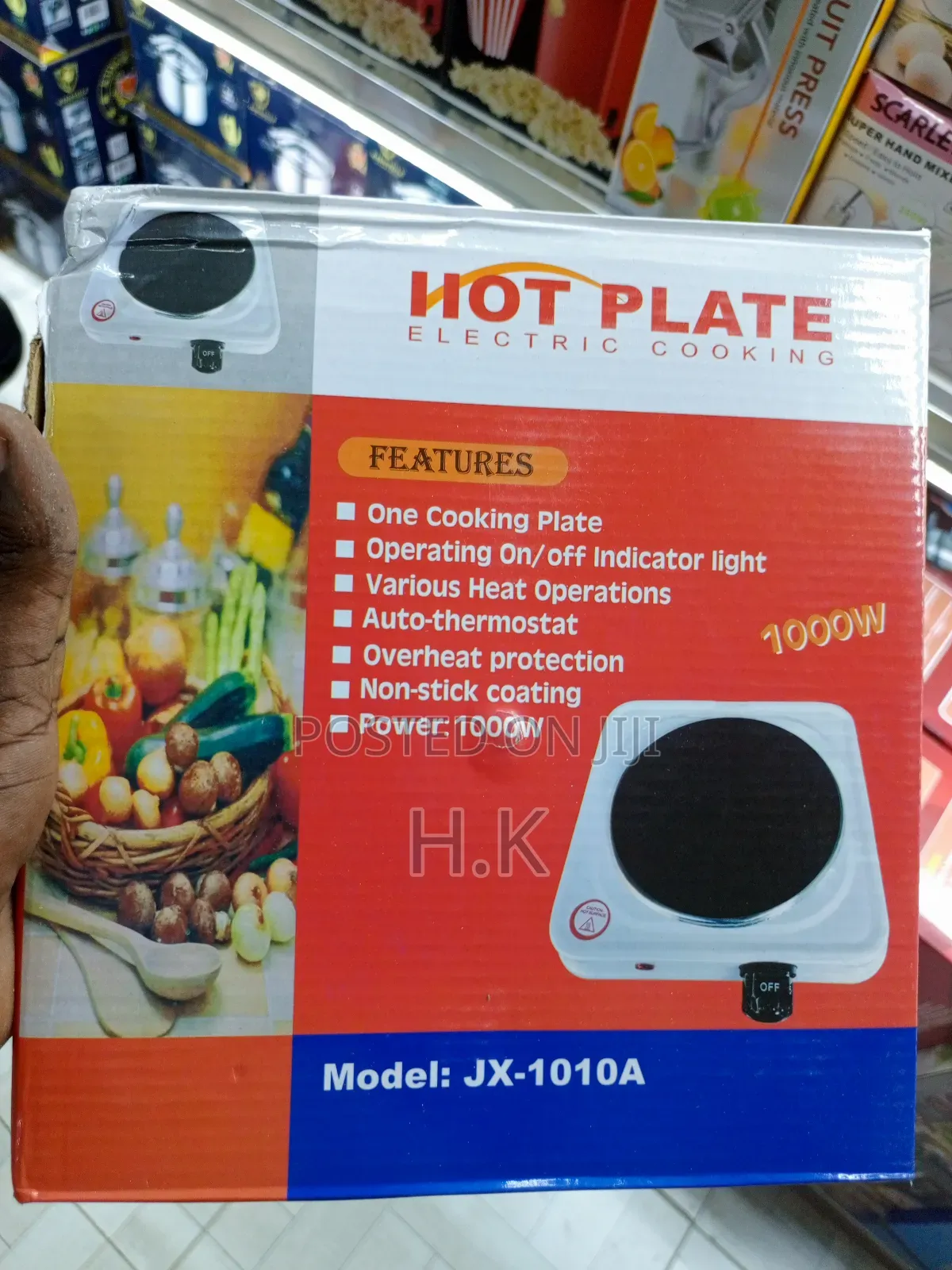 Electric Hot Plate- Single