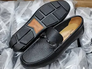 Men's Louis Vuitton Rough Leather Moccasins in Stock